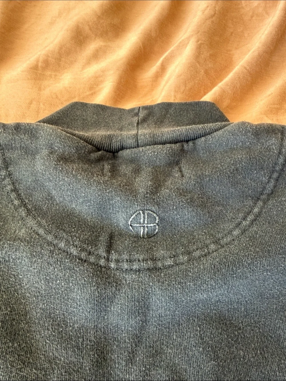 Anine Bing Graphic Gray Saint Revolution Sweatshirt Size S - Picture 9 of 9